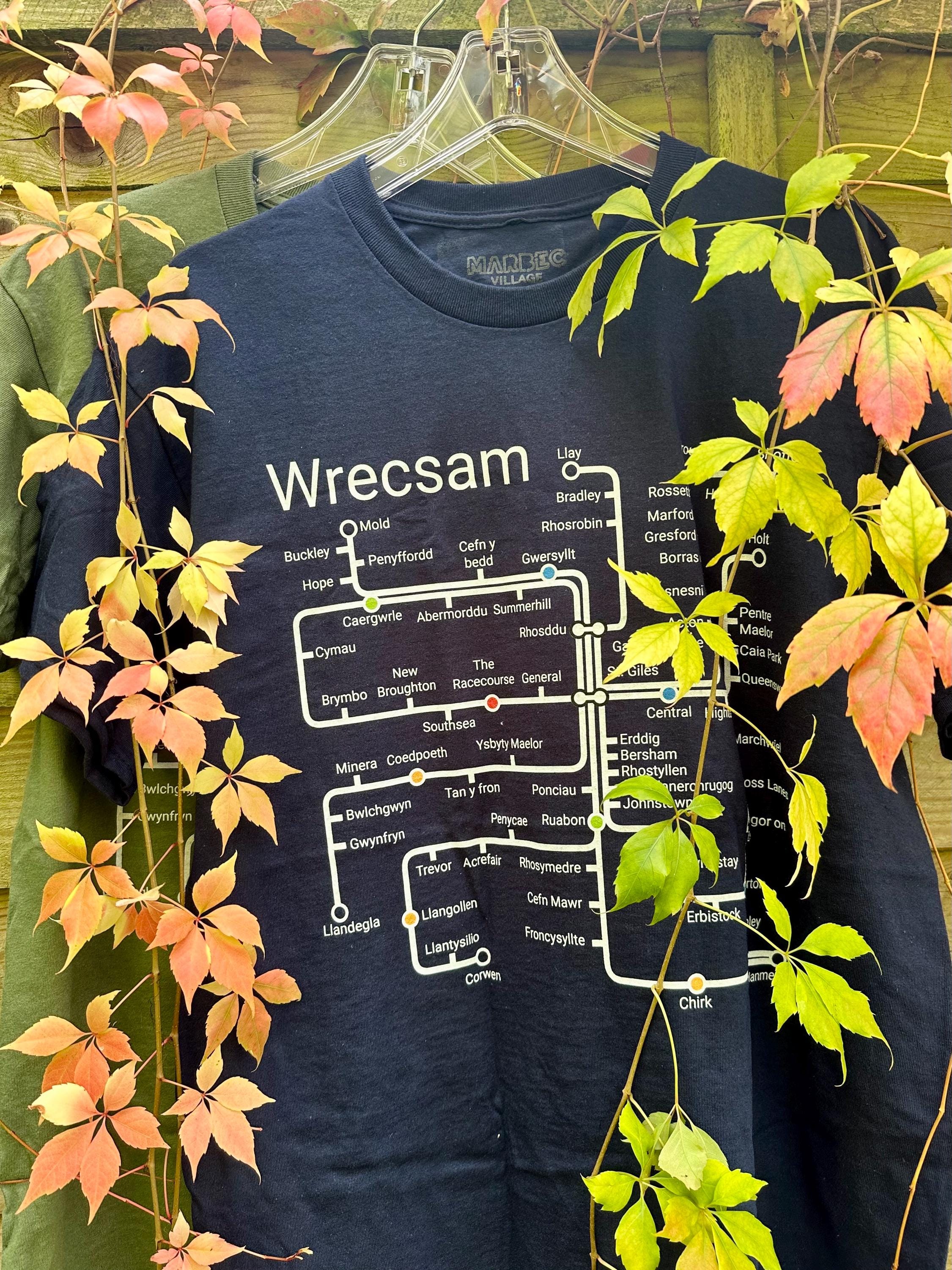 Wrexham metro TShirt. Hammer to Shotton