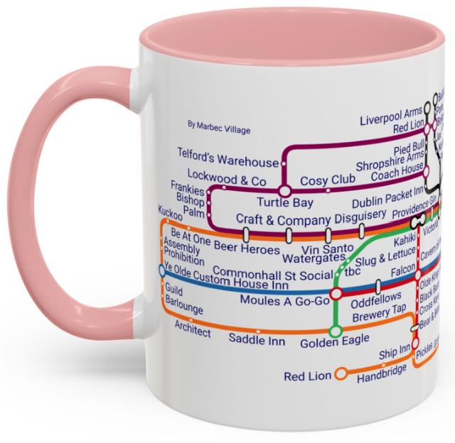 Chester Cheshire Pub Metro Mug